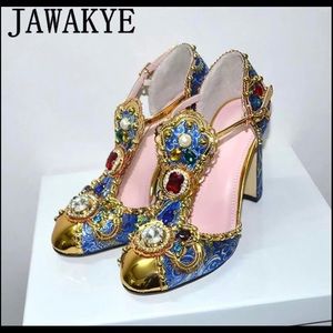 Multi Color Clog Heels